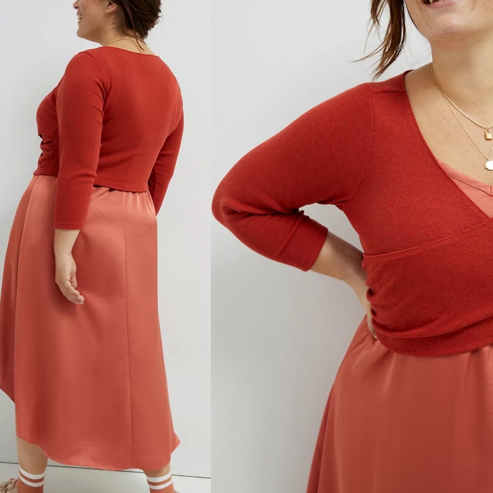 Anthropologie Mollie Sweater and Slip Dress Set - Picture 6 of 16